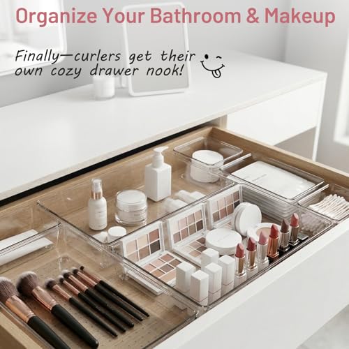 68% Off Clear Plastic Drawer Organizer 10-Pack - Image 3