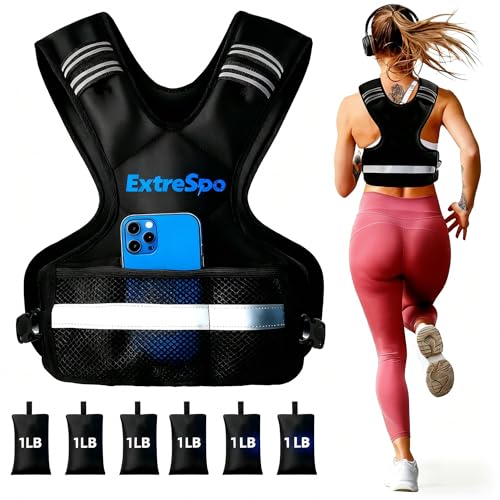 50% Off ExtreSpo Adjustable Weighted Vest for Women & Men - Image 1
