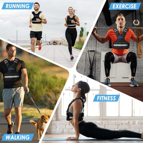 50% Off ExtreSpo Adjustable Weighted Vest for Women & Men - Image 6