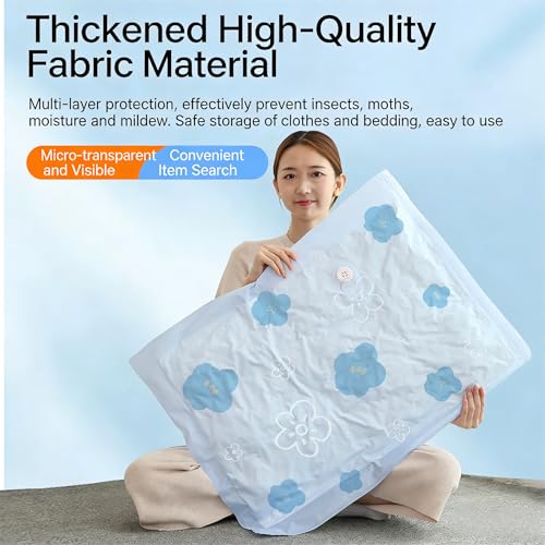 40% Off Larkeey Vacuum Storage Bags - 9 Pack - Image 4