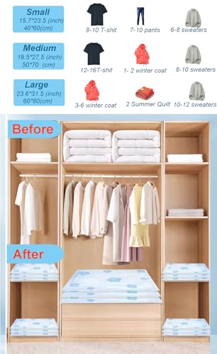 40% Off Larkeey Vacuum Storage Bags - 9 Pack - Image 7