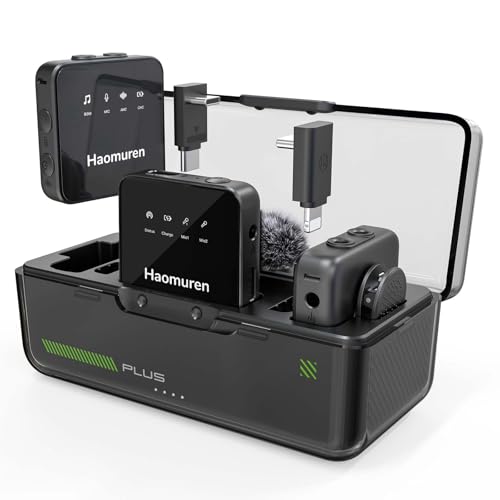 50% Off Haomuren Wireless Lavalier Microphone - Use Code 6HQ7QKCE