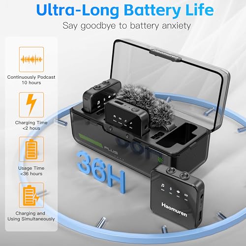 50% Off Haomuren Wireless Lavalier Microphone - Use Code 6HQ7QKCE - Image 4