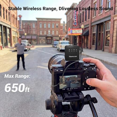 50% Off Haomuren Wireless Lavalier Microphone - Use Code 6HQ7QKCE - Image 5