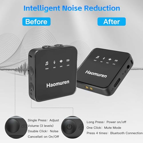 50% Off Haomuren Wireless Lavalier Microphone - Use Code 6HQ7QKCE - Image 6