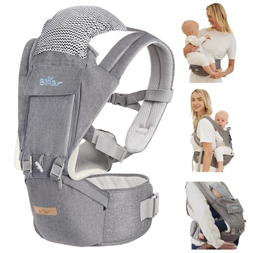 Bear 6-in-1 Baby Carrier with Hip Seat at 30% Off