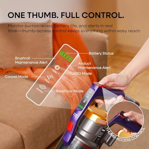 60% Off KIPMAX Cordless Vacuum: Powerful 50KPa Suction - Image 3