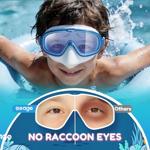 50% Off Seago Kids Swim Goggles 2 Pack for Ages 3-12 - Image 3