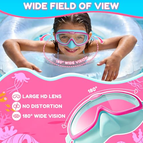 50% Off Seago Kids Swim Goggles 2 Pack for Ages 3-12 - Image 4
