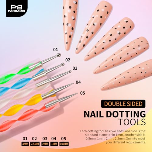 Save 13% on FANDAMEI 20-Piece Nail Art Tools Set - Image 5