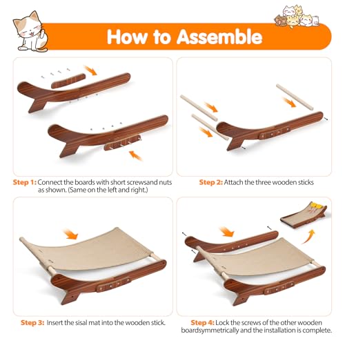 6% Off Sisal Cat Scratcher Bed, 3-in-1 Lounger for Cats - Image 7