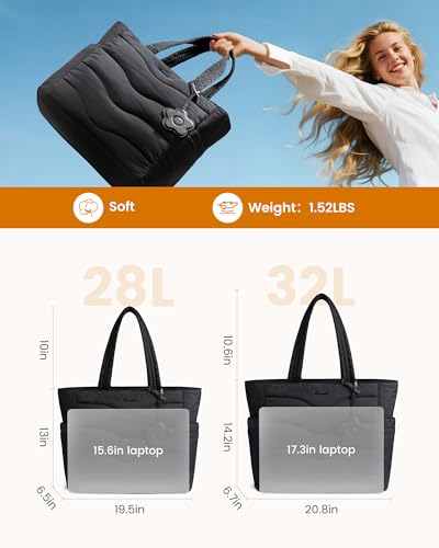 26% Off LOVE VOOK Puffer Work Tote for Women - Image 4