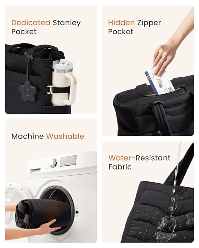 26% Off LOVE VOOK Puffer Work Tote for Women - Image 5