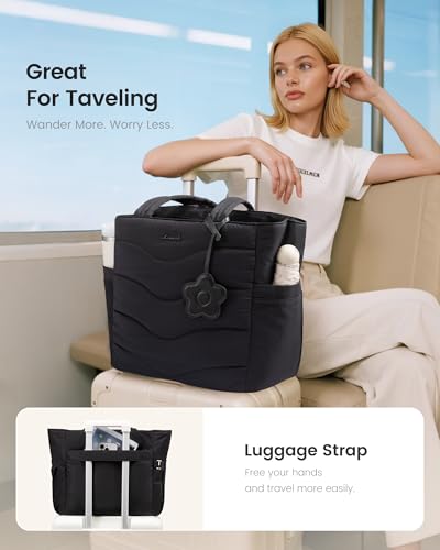 26% Off LOVE VOOK Puffer Work Tote for Women - Image 6