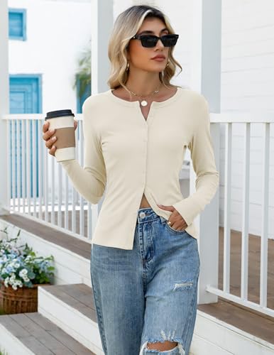 33% Off Gleeneat Women's Ribbed Cardigan Sweater - Image 5