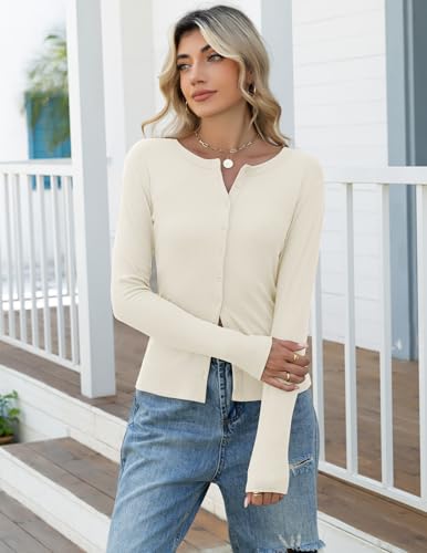 33% Off Gleeneat Women's Ribbed Cardigan Sweater - Image 6