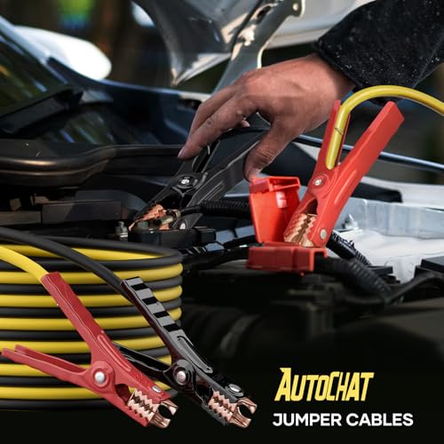 18% Off 16-Ft Heavy Duty Jumper Cables for Car & SUV - Image 5