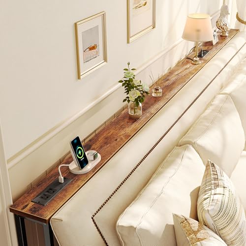 Extra-Long Sofa Table with Power Outlets | 30% Off - Image 2