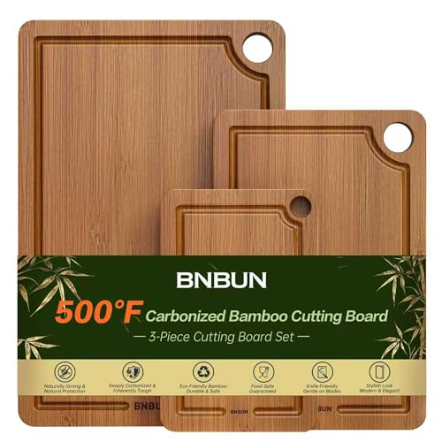 3-Piece Bamboo Cutting Board Set with 53% Off Code