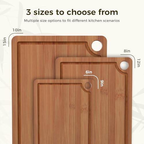 3-Piece Bamboo Cutting Board Set with 53% Off Code - Image 2