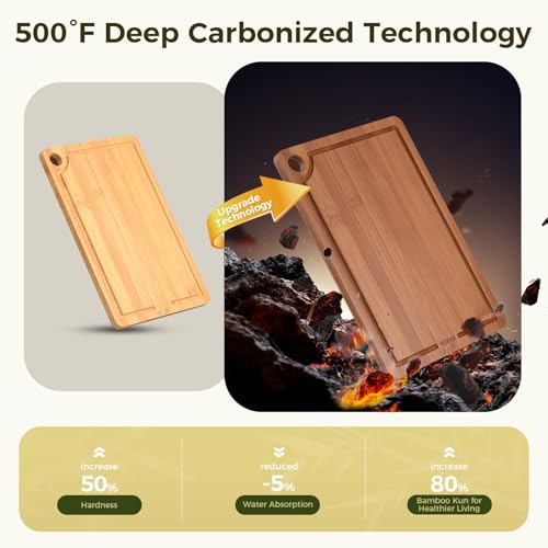 3-Piece Bamboo Cutting Board Set with 53% Off Code - Image 3