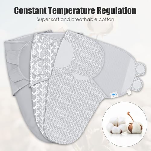 57% Off SWEET DOLPHIN 3-Pack Baby Swaddle Sacks - Image 2