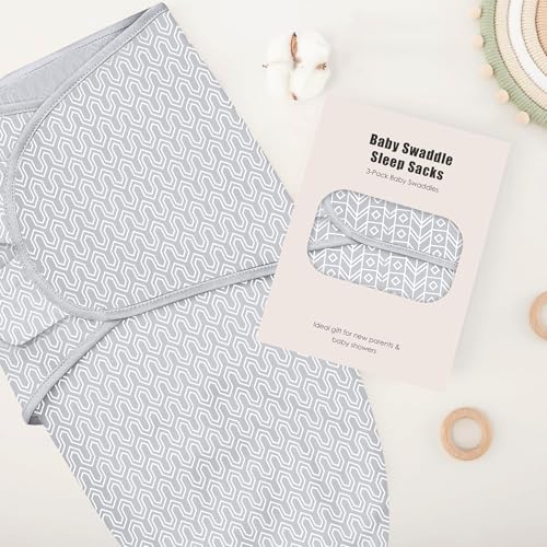 57% Off SWEET DOLPHIN 3-Pack Baby Swaddle Sacks - Image 6