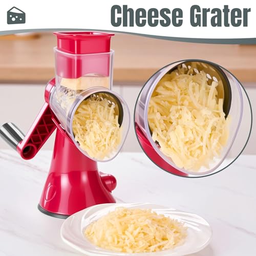 50% Off KYZ Rotary Cheese Grater - 12X Faster Shredding - Image 5