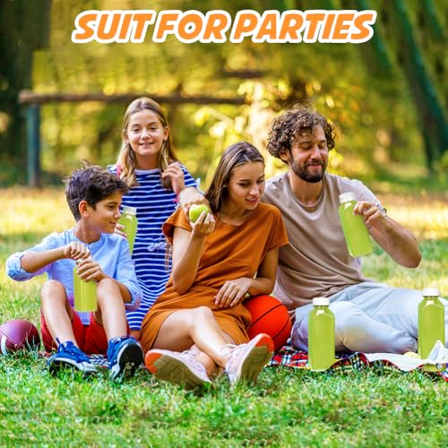 17% Off 6-Pack 12oz Reusable Plastic Juice Bottles - Image 3