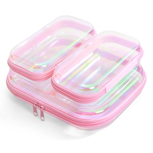 13% Off Clear Hard Shell Zipper Case Set (3 Pcs) Code