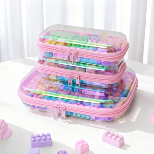 13% Off Clear Hard Shell Zipper Case Set (3 Pcs) Code - Image 4