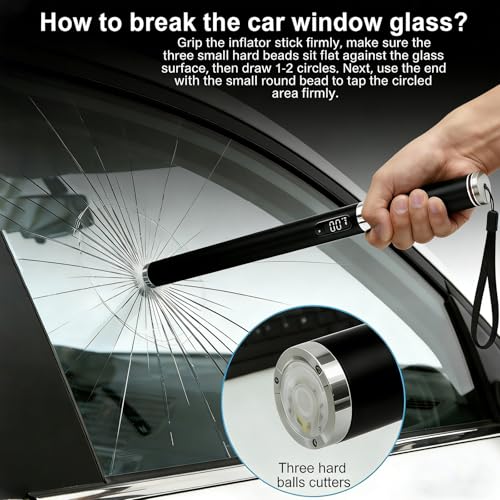 50% Off BGPRECISE Aluminum Stick Tire Inflator Air Compressor - Image 4