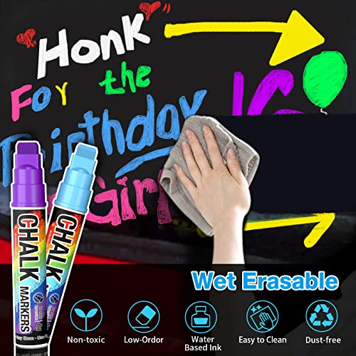KERIFI Washable Window Markers for Car Art & Signs - Image 4