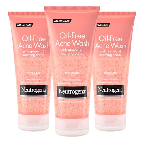Save 29% on Neutrogena Acne Face Wash 3-Pack - Image 1