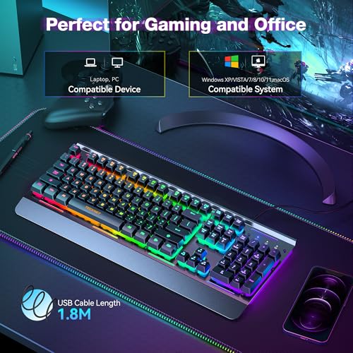 TECKNET Gaming Keyboard: 33% Off + Code G5NQORO7 - Image 5