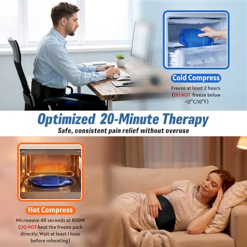 Ice Pack for Back Pain Relief with Code LK3P67OI - Image 4