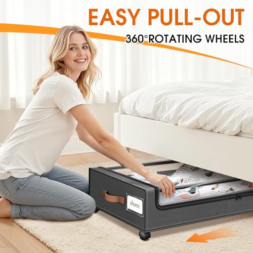 30% Off SpaceHacks Under Bed Storage with Wheels 2-Pack - Image 4