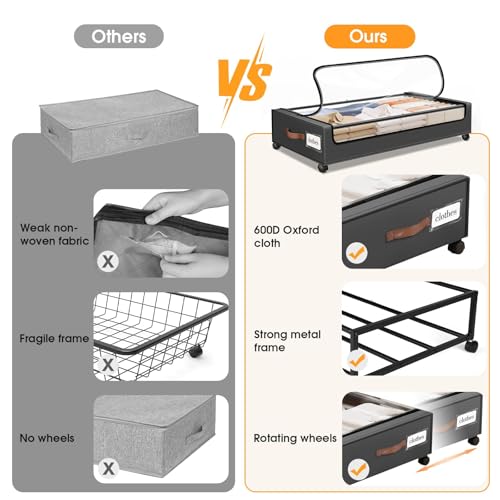 30% Off SpaceHacks Under Bed Storage with Wheels 2-Pack - Image 6