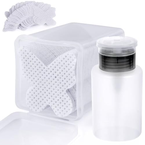 200-Pack Lint Free Nail Wipes with Dispenser at 35% Off - Image 1