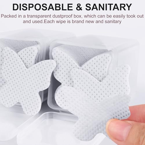 200-Pack Lint Free Nail Wipes with Dispenser at 35% Off - Image 6