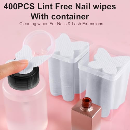 200-Pack Lint Free Nail Wipes with Dispenser at 35% Off - Image 7