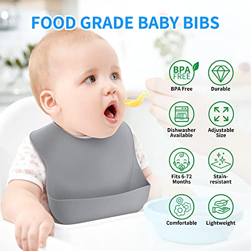 51% Off ME.FAN Silicone Baby Bibs for Toddlers - Image 3