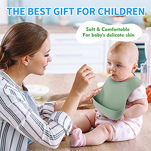 51% Off ME.FAN Silicone Baby Bibs for Toddlers - Image 4