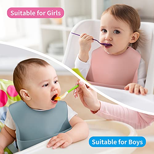 51% Off ME.FAN Silicone Baby Bibs for Toddlers - Image 5
