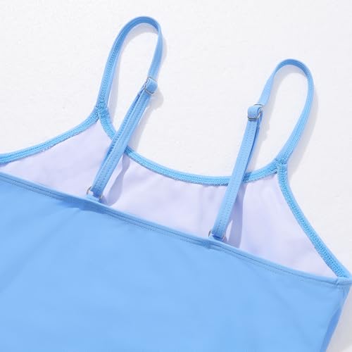 Girl's One Piece Swimsuit with Mesh Skirt - Use Code for Deal - Image 3