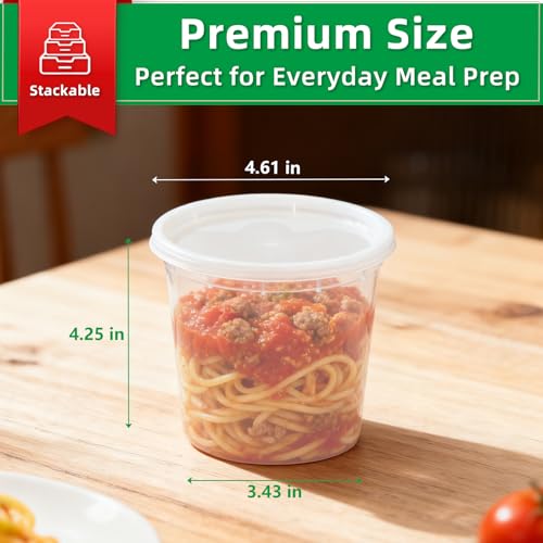 Save 50% on 24 oz 60-Pack Deli Food Containers - Image 3