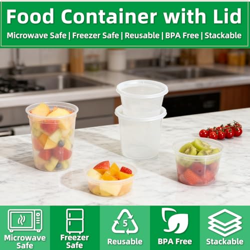 Save 50% on 24 oz 60-Pack Deli Food Containers - Image 4