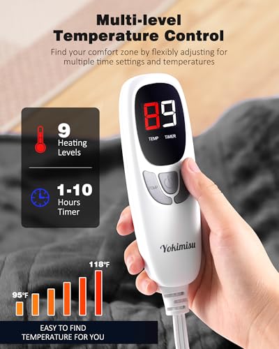 50% Off Yokimisu Heated Blanket Throw - Code Inside - Image 2