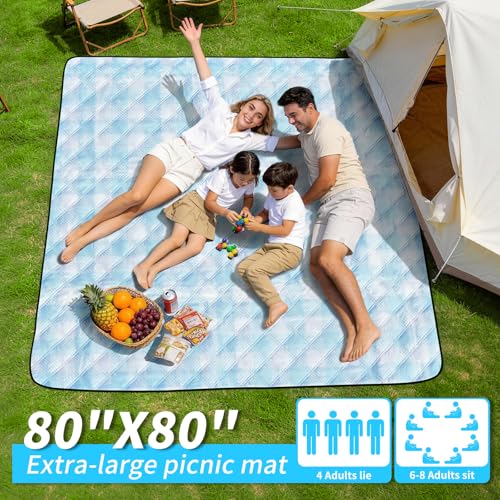 Waterproof Picnic Blanket for 6-8 Adults - Code L98TSQJF - Image 2