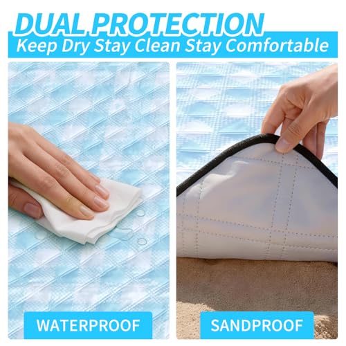 Waterproof Picnic Blanket for 6-8 Adults - Code L98TSQJF - Image 6